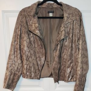 Snakeskin Blazer